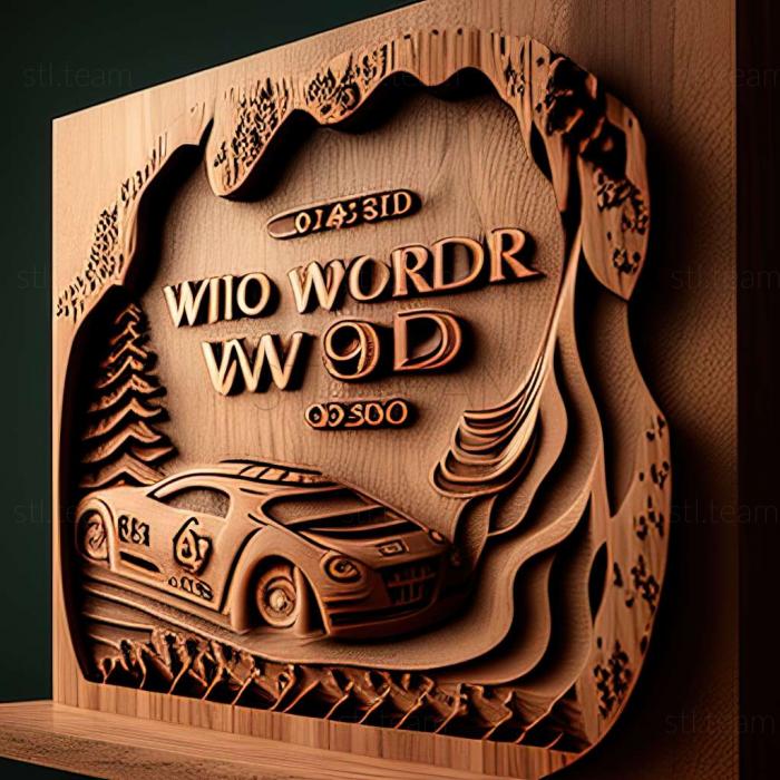 3D модель Игра чемпионата мира по ралли WRC 8 FIA (STL)